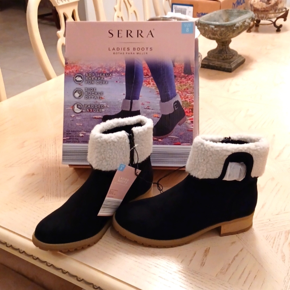 New with tags in box. Serra ladies boots